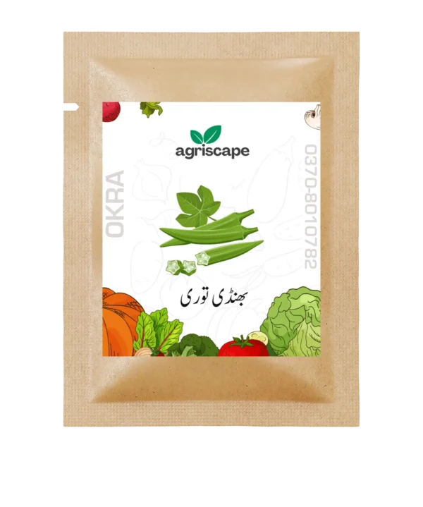 okra-seed-packet-kitchen-gardening